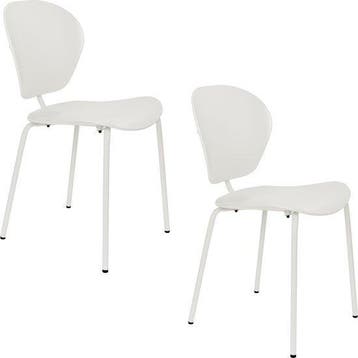 2dekans | Zuiver The Ocean Chair Eetkamerstoelen Coconut, Huis en Inrichting, Stoelen, Ophalen of Verzenden, Zo goed als nieuw