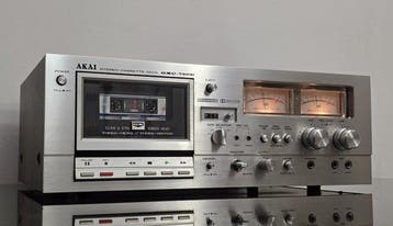 Akai - GXC-750D - 3 Head - Audiocassette deck, Nieuw
