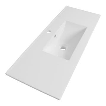 Brauer Frost Wastafel Ondiep - 100 cm - met 1 Spoelbak en 1, Ophalen of Verzenden, Nieuw