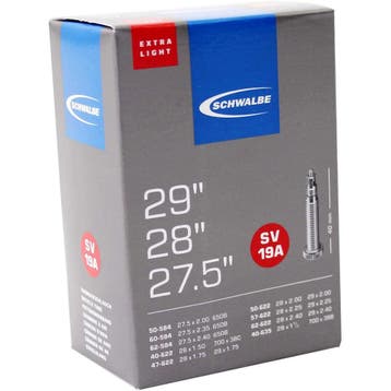 Binnenband Schwalbe SV19A Extra Light 28-29 - 40mm Ventiel, Verzenden, Nieuw
