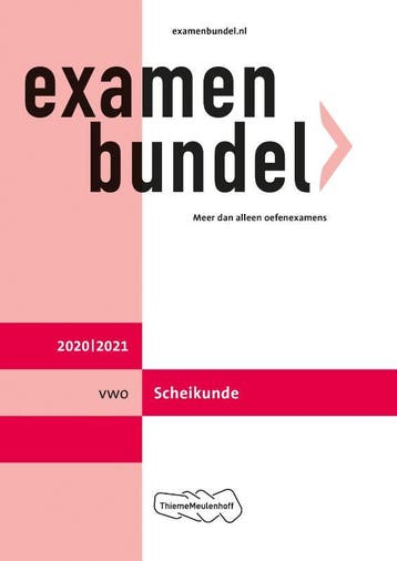 Examenbundel vwo Scheikunde 2020/2021 9789006781236, Verzenden, Gelezen