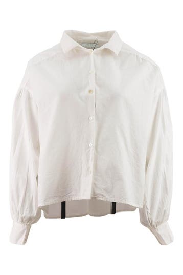 By-bar Blouse in maat M Wit, Kleding | Dames, By-bar, Verzenden, Zo goed als nieuw, Wit