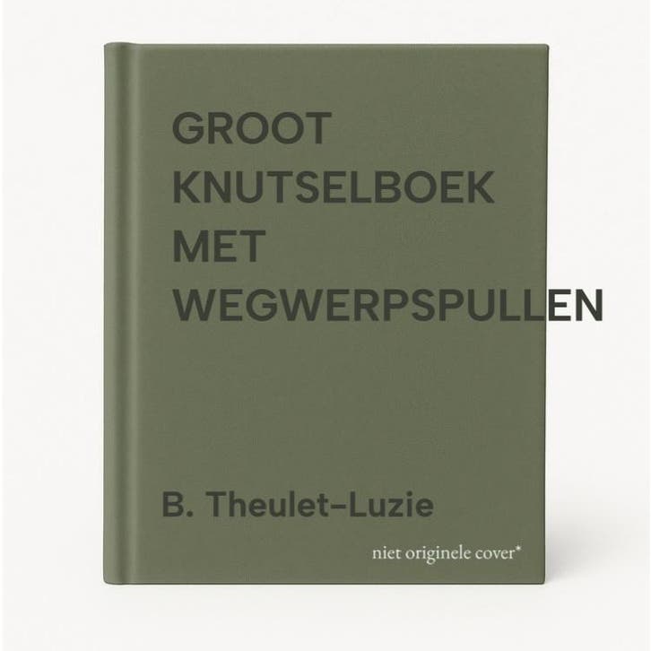 GROOT KNUTSELBOEK MET WEGWERPSPULLEN - B. Theulet-Luzie, Boeken, Kinderboeken | Kleuters, Gelezen, Verzenden