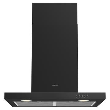 CENDO BMB506PDZ - Wand Afzuigkap - 60 cm - Zwart, Wandschouwkap, Recirculatie, Nieuw, Ophalen of Verzenden