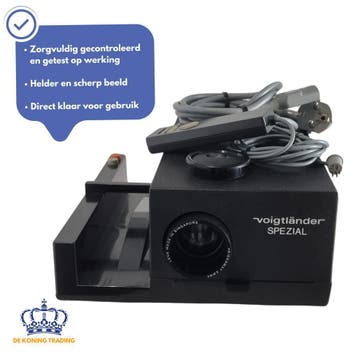 Voigtländer Spezial | Diaprojector | Dia viewer | Werkend, Verzenden, Gebruikt
