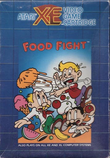 Atari XE Food Fight (In doos), Verzenden, Zo goed als nieuw