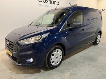 Ford Transit Connect 1.0 Ecoboost L2 Trend Benzine, Stof, Gebruikt, Euro 6, Blauw