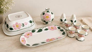 Villeroy & Boch - Ensemble de table plat, coquetiers, sel et