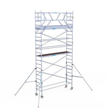 Rolsteiger Original 75x305 7,2m werkhoogte vrijstaand, Doe-het-zelf en Verbouw, Verzenden, Nieuw, Rolsteiger of Kamersteiger, 5 meter of hoger