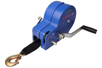 Ongeremde handlier - 900/450 kg - inclusief lierband en, Auto diversen, Aanhangwagen-onderdelen, Ophalen of Verzenden, Nieuw