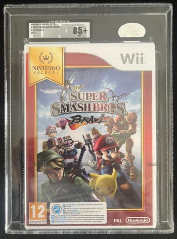 Wii Super Smash Bros. Brawl - French (Nieuw, UKG graded) - N, Verzenden, Zo goed als nieuw