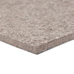 Wolvilt - Grijs (gemêleerd) - 30cm x 30cm - Dikte: 15 mm...