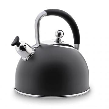 Habonne BLACK fluitketel RVS mat zwart 2.5 Liter - geschikt, Ophalen of Verzenden, Nieuw