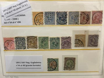 Nederland 1891/1931 - Nederland - selectie van postzegels, Gestempeld
