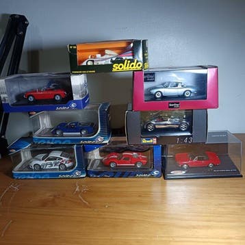 Solido, Revell, Starline, Vitesse 1:43 - Modelauto (8) -, Nieuw