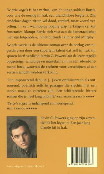 De gele vogels 9789044624687 Kevin C. Powers, Verzenden, Gelezen, Kevin C. Powers