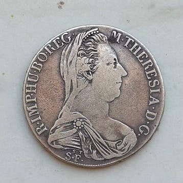 Oostenrijk. Maria-Theresia. Thaler (taler) 1780 / H 35 a, Postzegels en Munten, Munten | Europa | Niet-Euromunten