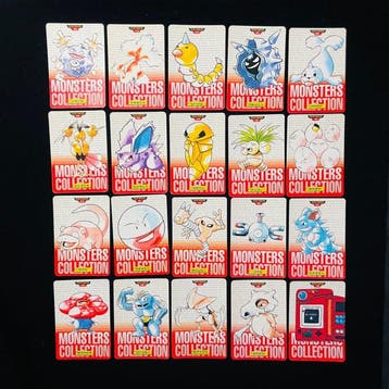 Pokémon - 20 Card - Kabutops, Nidoqueen & more Carddass RED, Nieuw