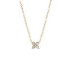 Ponte Vecchio - Ketting met hanger roze goud