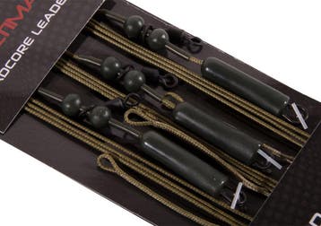Ultimate leadcore leader with chod system weed 1m 3pcs, Verzenden, Nieuw, Vislijn