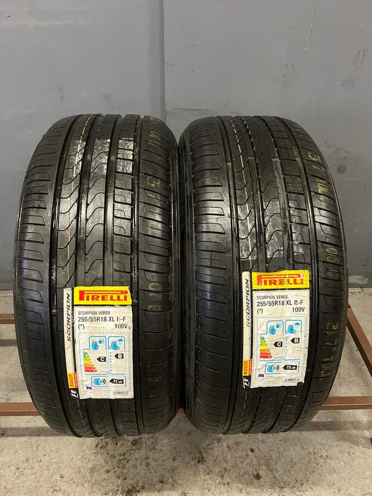 Nieuwe Pirelli Scorpion Verde banden, maat 255/55R18 XL 109V, Auto-onderdelen, Banden en Velgen, 18 inch, Zomerbanden, 255 mm