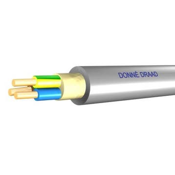 Donné kabel YMVK 3x2,5 mm2 per meter, Ophalen of Verzenden, Nieuw