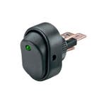 Inbouw Schakelaar Ovaal 24V 15A Groen, Ophalen of Verzenden, Nieuw