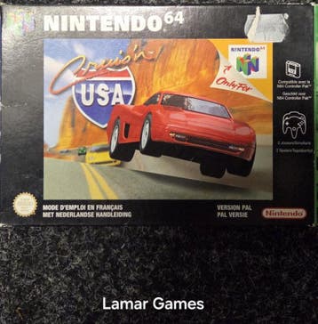 Cruisn USA (Nintendo 64 tweedehands game), Spelcomputers en Games, Games | Nintendo 64, Ophalen of Verzenden, Zo goed als nieuw