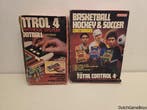 LCD Game - Coleco - Total Control 4 - System + 4 Games, Spelcomputers en Games, Spelcomputers | Overige, Verzenden, Gebruikt