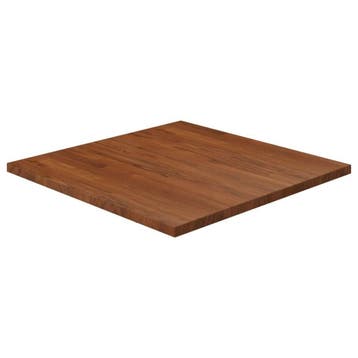 Tafelblad Eiken 70x70cm | Retourdeal 58% Korting, 50 tot 100 cm, Rustiek, Zo goed als nieuw, Tafelblad