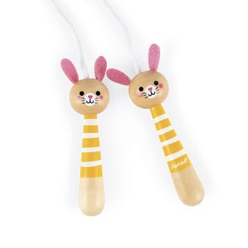 Janod springtouw konijn - houten sp van €10,99 voor €5,49, Kinderen en Baby's, Ophalen of Verzenden, Nieuw