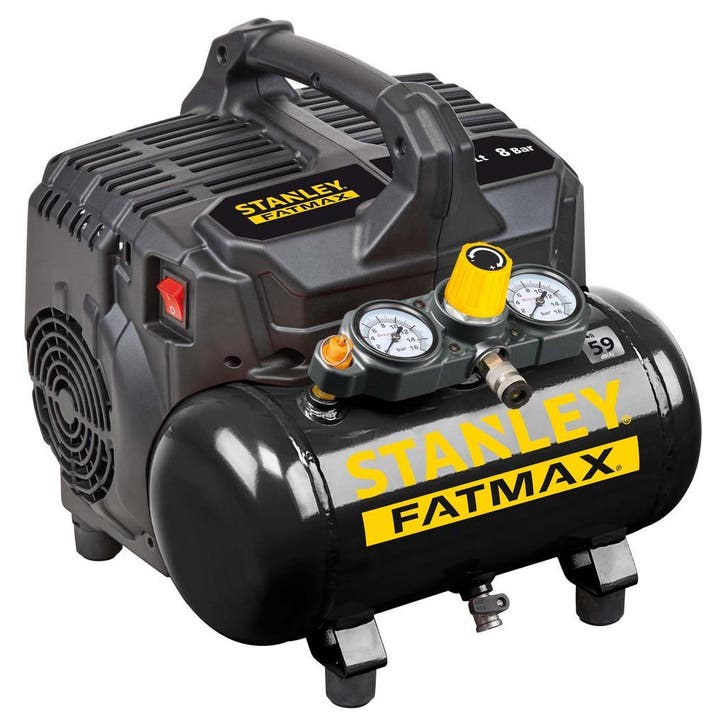 Stanley Fatmax compressor DST 101/8/6 - ultra stil - FMXCM00, Doe-het-zelf en Verbouw, Compressors, Minder dan 25 liter, 6 tot 10 bar