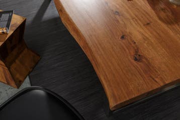 Massief houten eettafel MAMMUT NATURE 200cm acacia, Ophalen of Verzenden, Nieuw