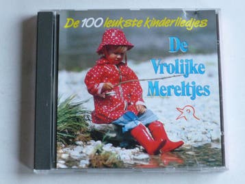 De 100 Leukste Kinderliedjes - De Vrolijke Mereltjes, Ophalen of Verzenden, Zo goed als nieuw