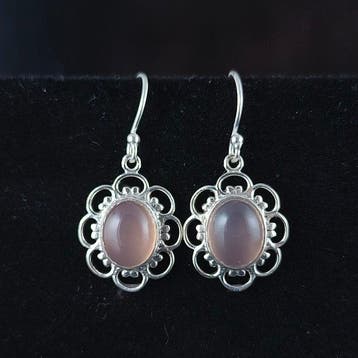 Quartz - Zilver - Oorbellen - Oorbellen van sterlingzilver