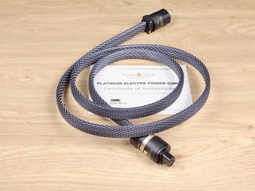 Wireworld Audio Platinum Electra 7 high end audio power cabl, Ophalen of Verzenden, Gebruikt, Overige kabels