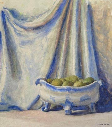 Lydia Mei (1896-1965) - Still Life with Lemons in a Ceramic