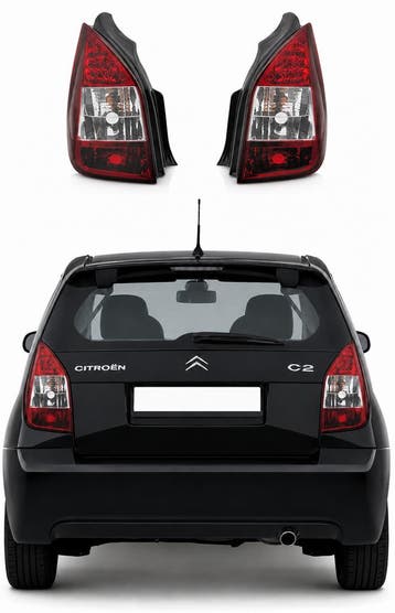 Achterlichten | geschikt voor Citroën | C2 | 11/2003-2010 |, Verzenden, Nieuw, Citroën