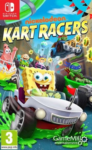 Nickelodeon Kart Racers Switch Garantie & morgen in huis!, 3 spelers of meer, Ophalen of Verzenden, Zo goed als nieuw, Vanaf 3 jaar