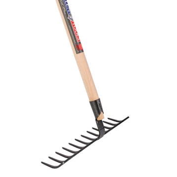 Talen Tools Gesmede Tuinhark - 30 cm - Zonder Steel, Ophalen of Verzenden, Nieuw, Hark