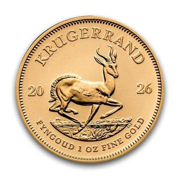 Zuid-Afrika. 2026 1 oz Gold South African Krugerrand Coin BU