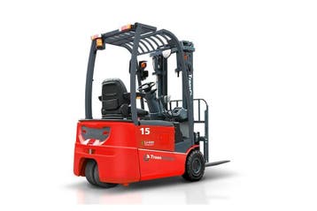 Nieuwe elektrische driewielheftruck (1,5 ton), Heftruck, Ophalen of Verzenden, 1000 tot 2000 kg, TransClusion