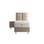 Opberg Boxspring Magnum Beige-Cream, Huis en Inrichting, Slaapkamer | Boxsprings, Ophalen of Verzenden, Nieuw