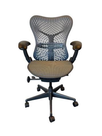 Herman Miller Mirra Shadow Blue Fog, Nieuw, Bureaustoel, Ergonomisch, Verzenden