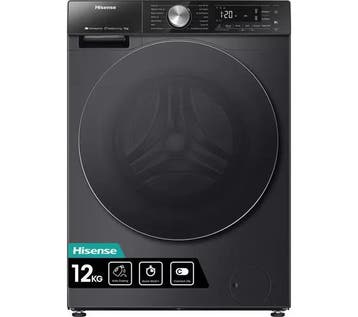 Hisense Wf5s1245bb Wasmachine 12kg 1400t, Witgoed en Apparatuur, Ophalen of Verzenden, Nieuw, Voorlader, 85 tot 90 cm