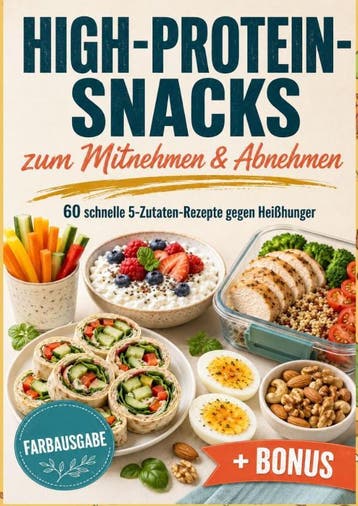 High-Protein-Snacks Zum Mitnehmen & Abnehmen | Nieuw, Ophalen of Verzenden, Nieuw, Julia Satt & Stark