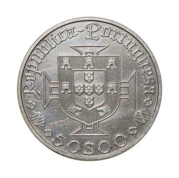 Portugal. República. 50 Escudos 1969 - Vasco da Gama - Prova