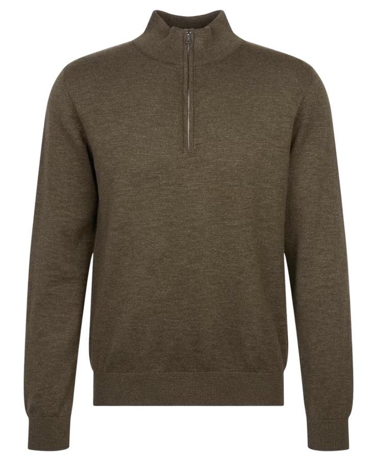 2dekans | Seidensticker Quarter Zip Strickpullover Heren -, Kleding | Heren, Truien en Vesten, Zo goed als nieuw, Overige maten