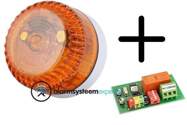 Professionele flitser, laag model + JB-111N, Doe-het-zelf en Verbouw, Alarmsystemen, Ophalen of Verzenden
