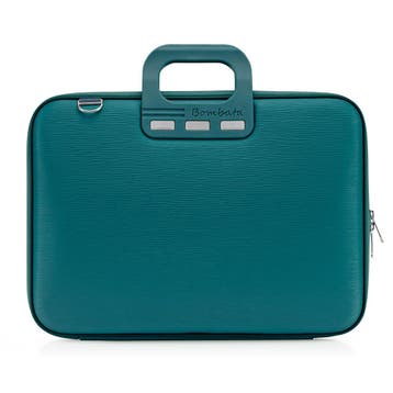 Bombata Wave 15 inch Laptoptas - 15,6 inch - Groenblauw, Verzenden, Nieuw